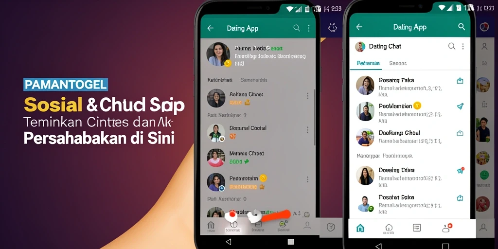 Tampilan antarmuka <strong>PAMANTOGEL</strong> yang menarik dan mudah digunakan untuk mencari pasangan.
